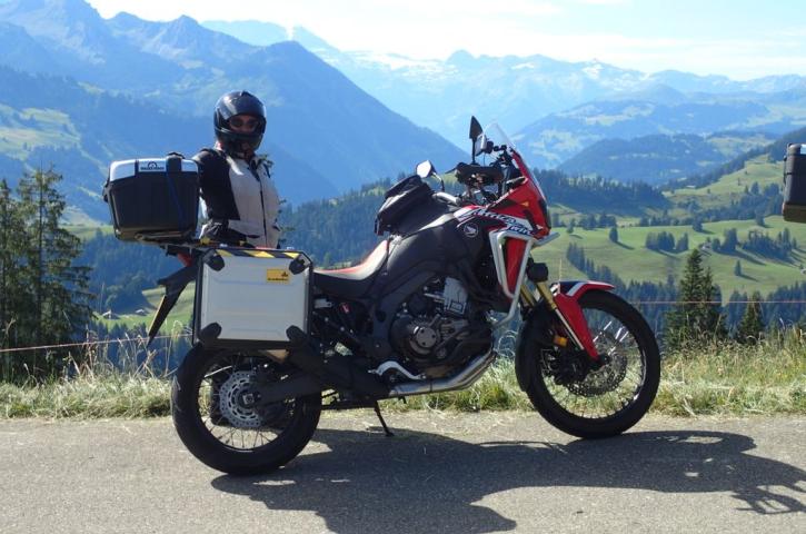 The Honda Africa Twin - just one example of a good Motorcycle Touring bike