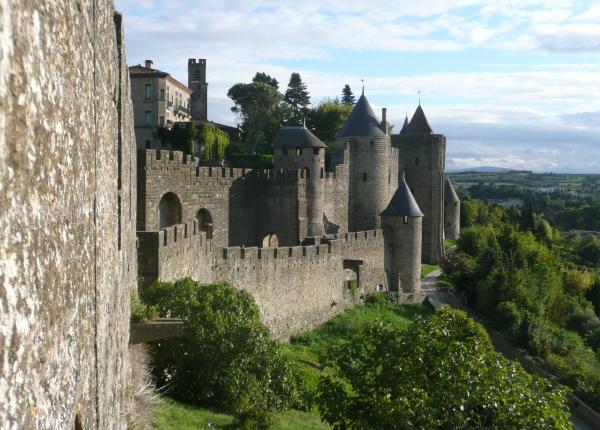 visit Carcassone with white Rose Tours