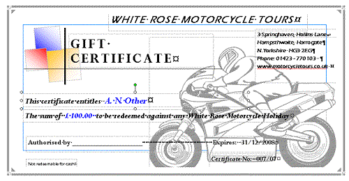 Gift Voucher